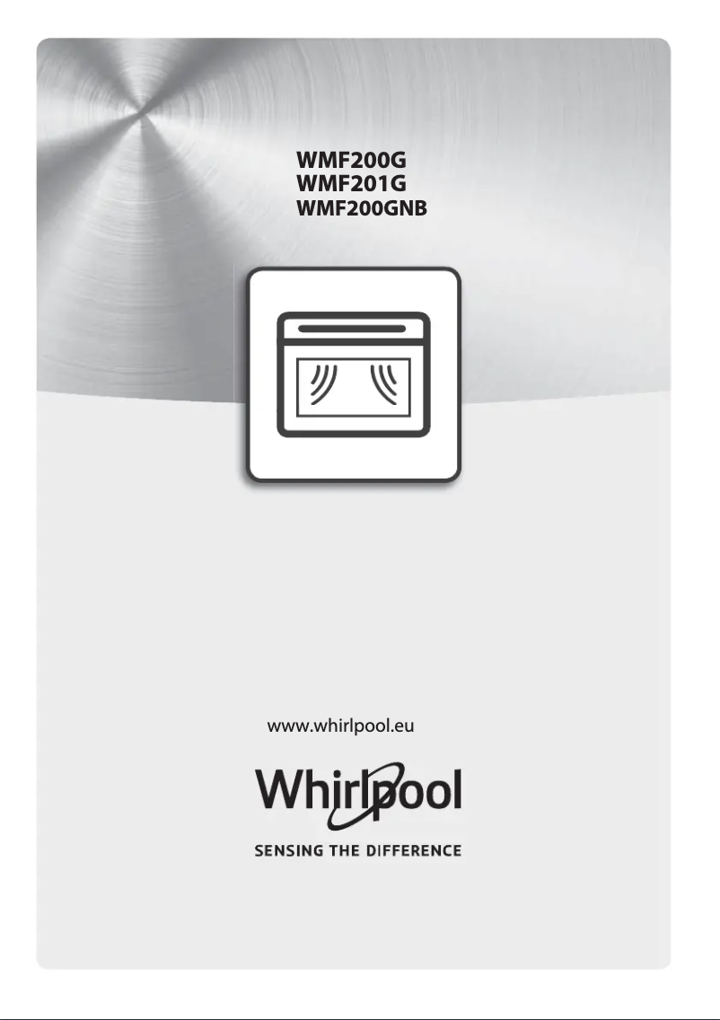 Page 1 of the manual User Manual Whirlpool WMF200G