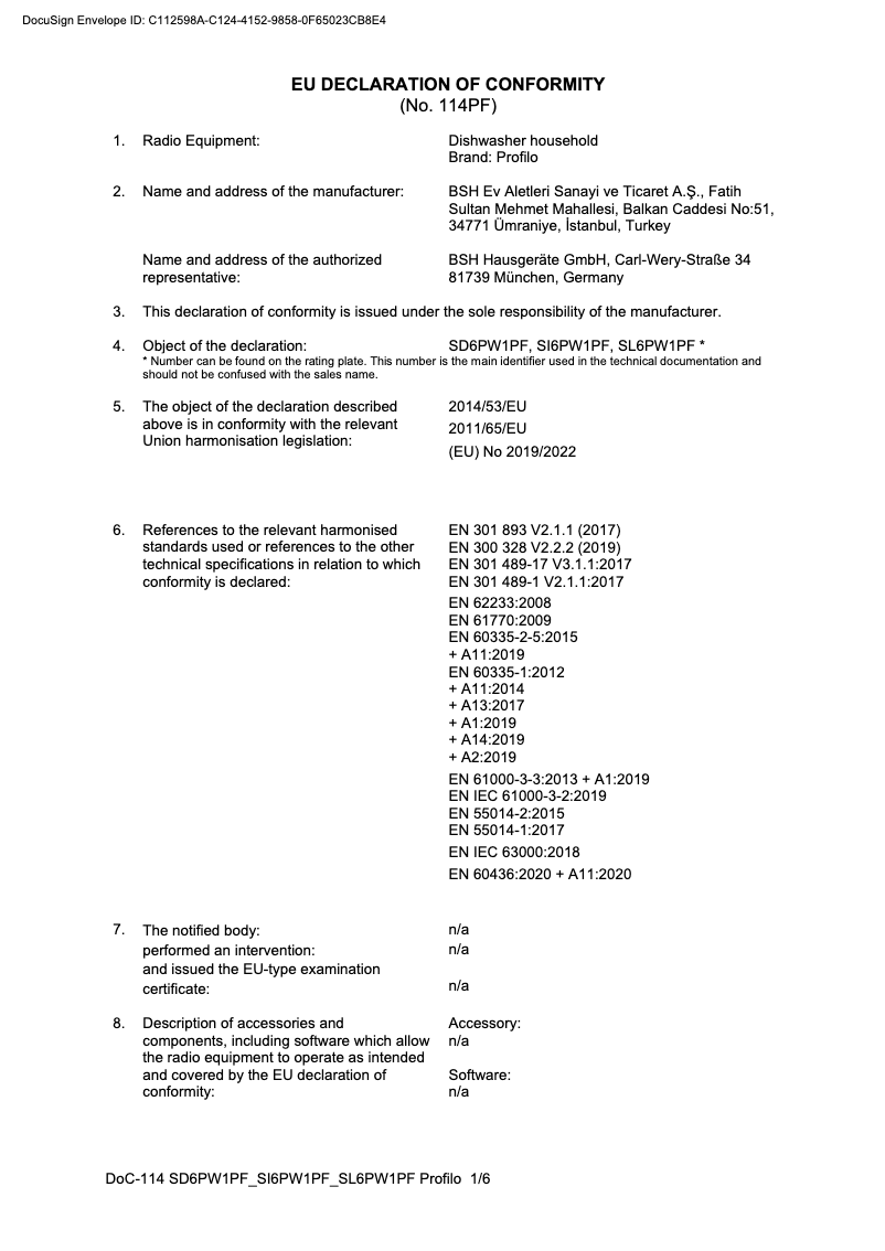 First page image of the manual for BMS681V1