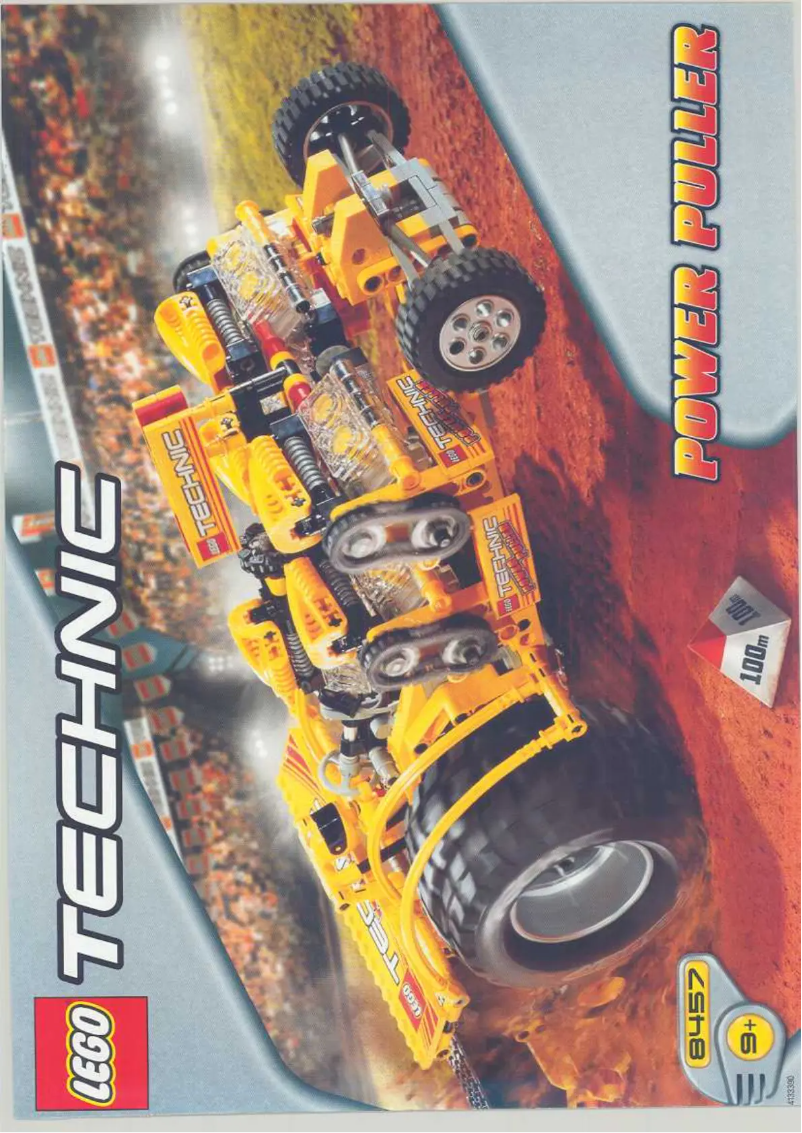First page image of the manual for Technic 8457