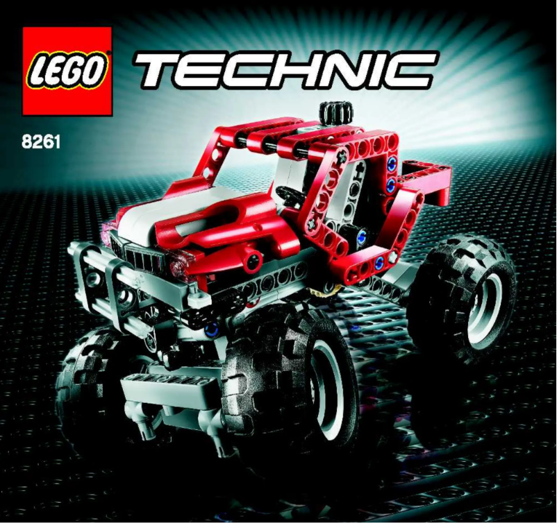 Page 1 of the manual User Manual Lego Technic 8261