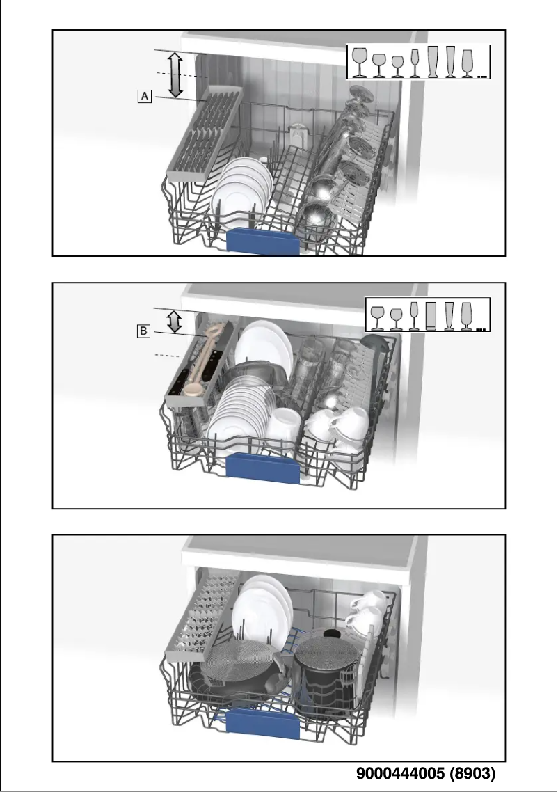 Page 1 of the manual User Manual Bosch SMU40E58SK