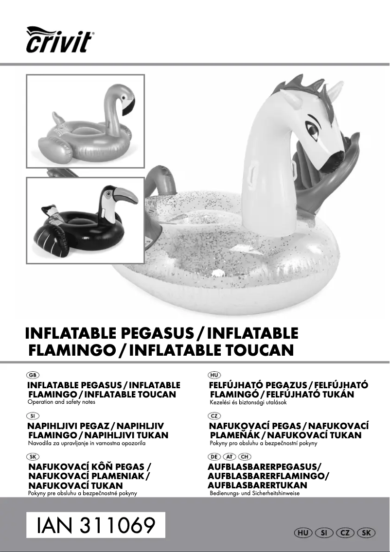 First page image of the manual for HG04757