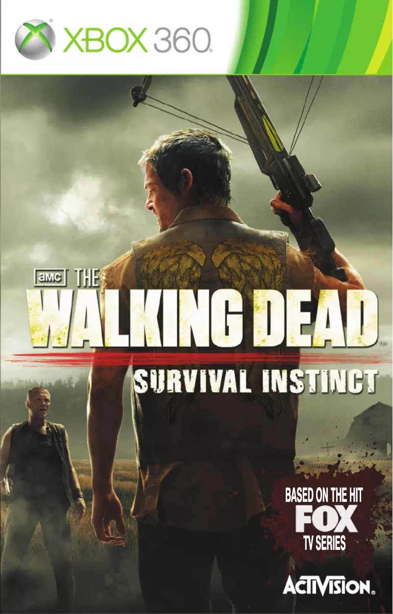 Page 1 of the manual User Manual Microsoft The Walking Dead - Survival Instinct (Xbox 360)