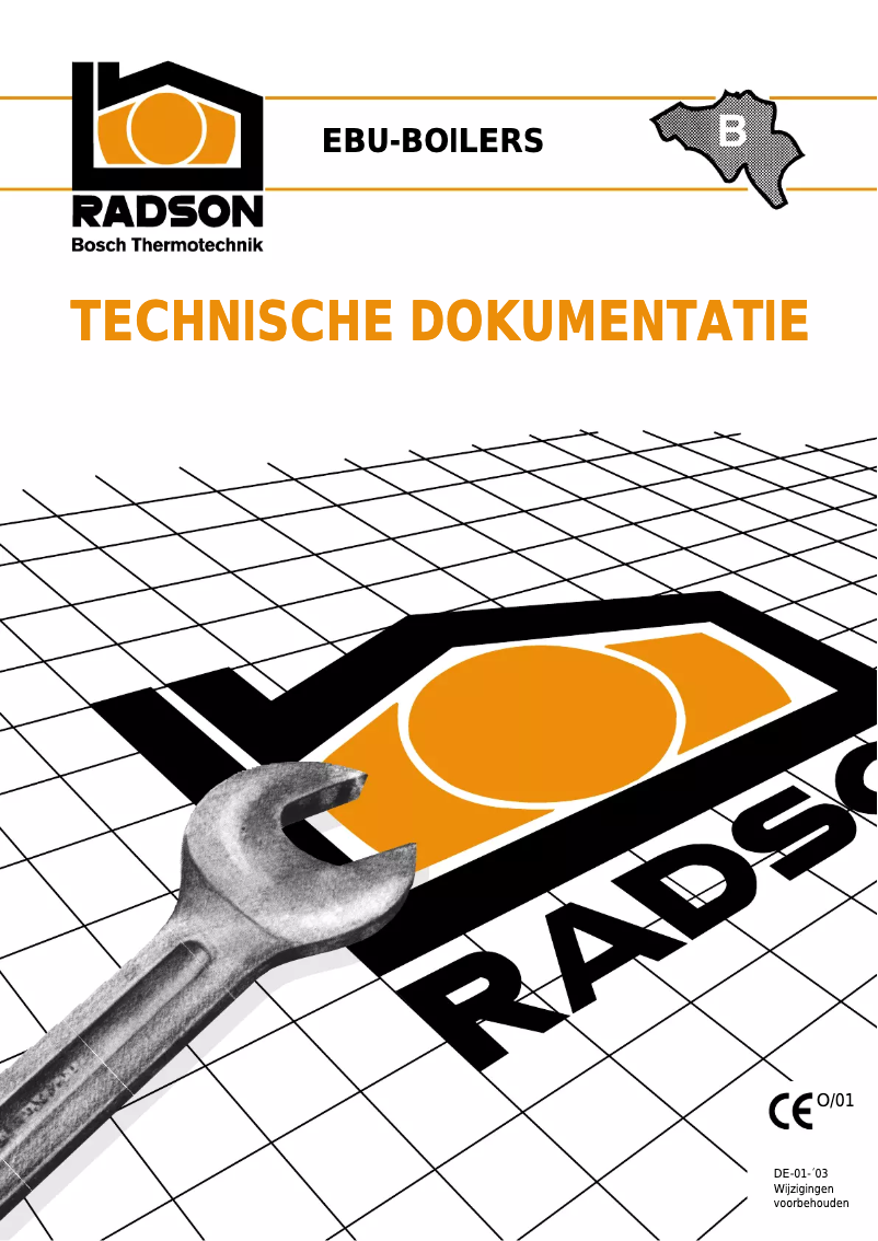 First page image of the manual for EBU 208