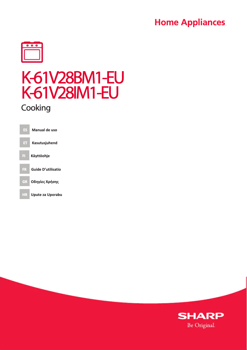First page image of the manual for K-61V28IM1-EU