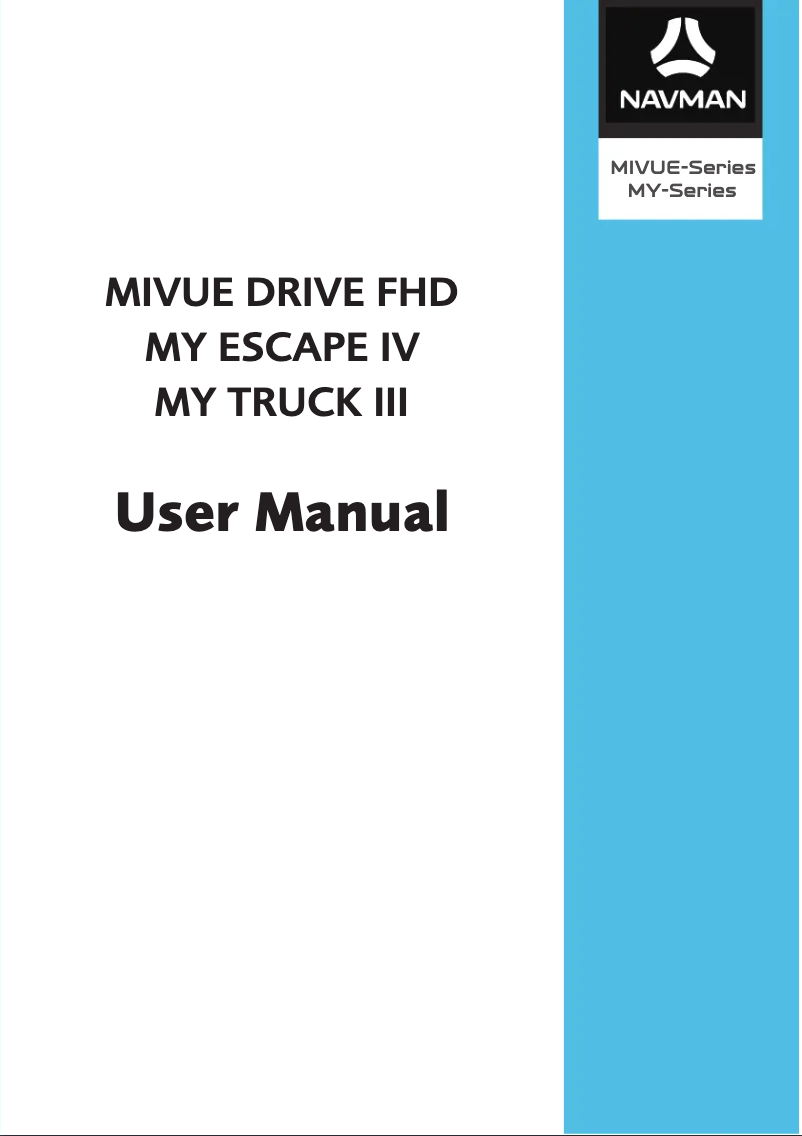 Page 1 of the manual User Manual Navman MyTruck III