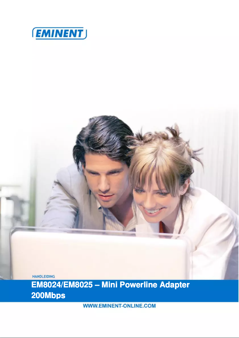 First page image of the manual for EM8025