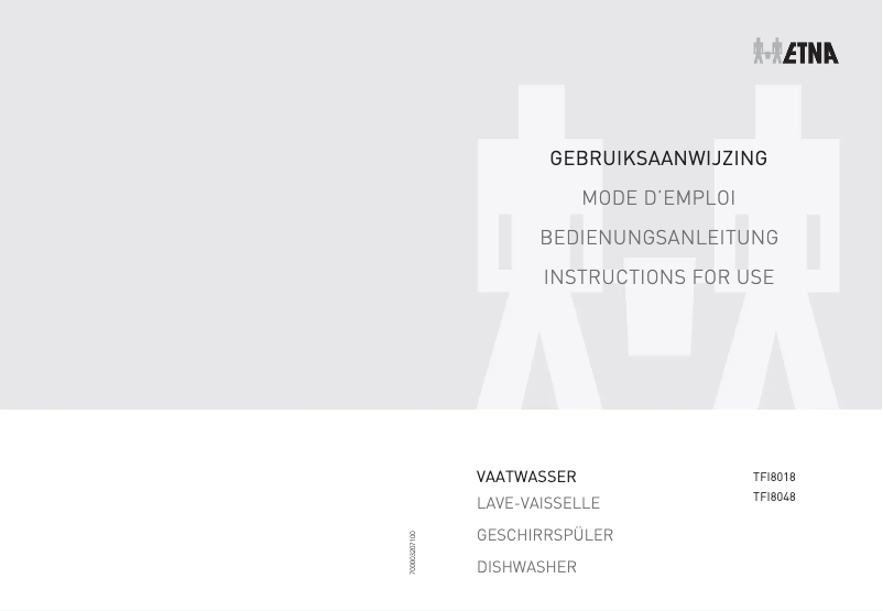 Page 1 of the manual User Manual Etna TFI8048RVS