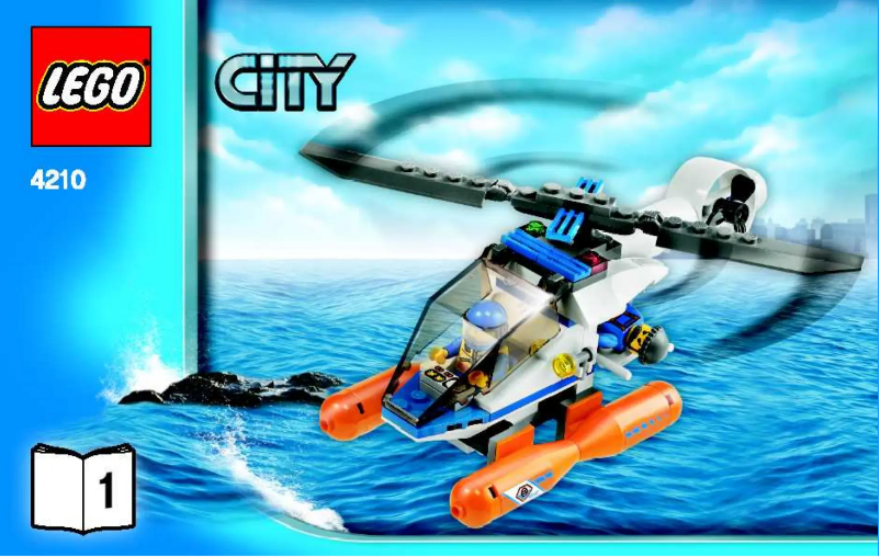 Page 1 of the manual User Manual Lego Coast Guard Platform