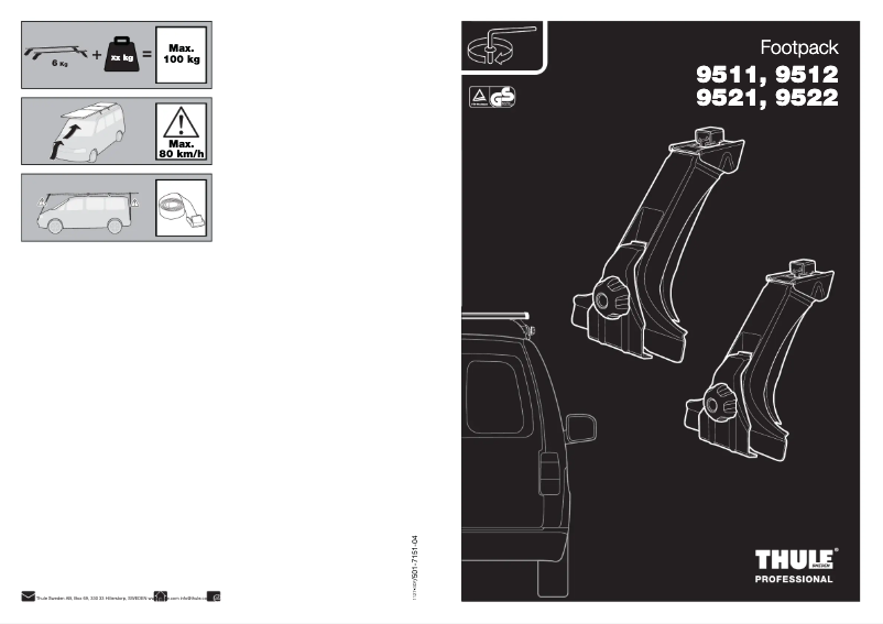 Image de la première page du manuel de l'appareil 9521