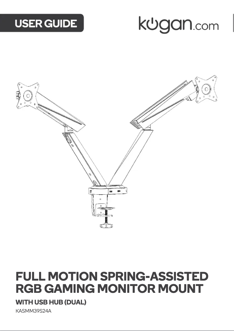 First page image of the manual for KASMM39S24A