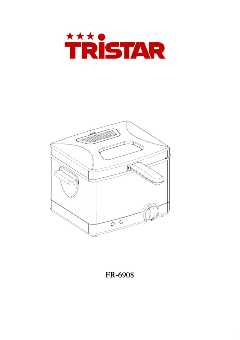 First page image of the manual for FR-6908