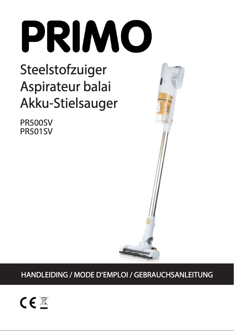 Page 1 of the manual User Manual Primo PR501SV