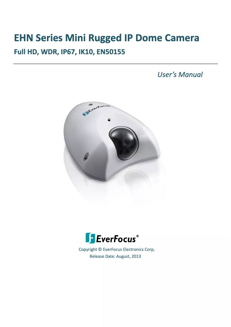 First page image of the manual for Mini EHN1220