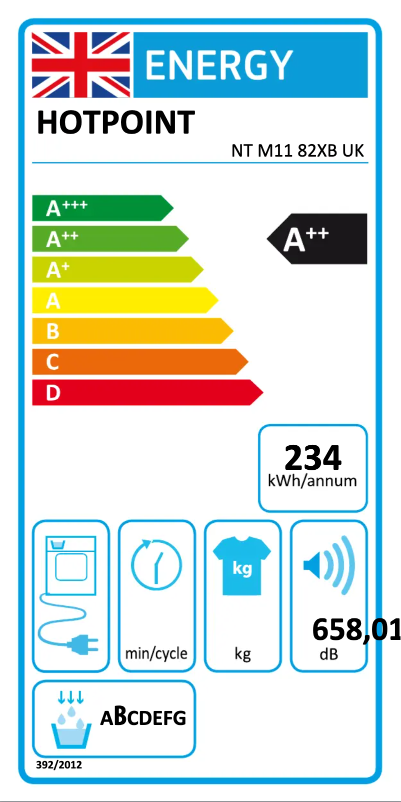First page image of the manual for NT M11 82XB UK