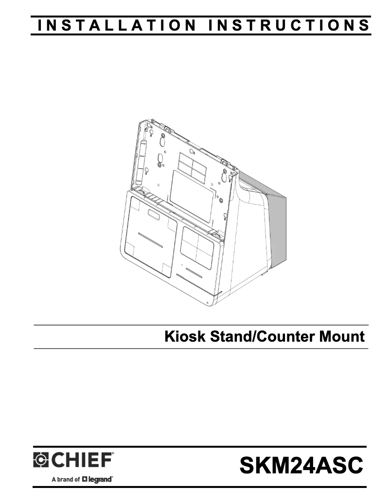 First page image of the manual for SKM24ASC