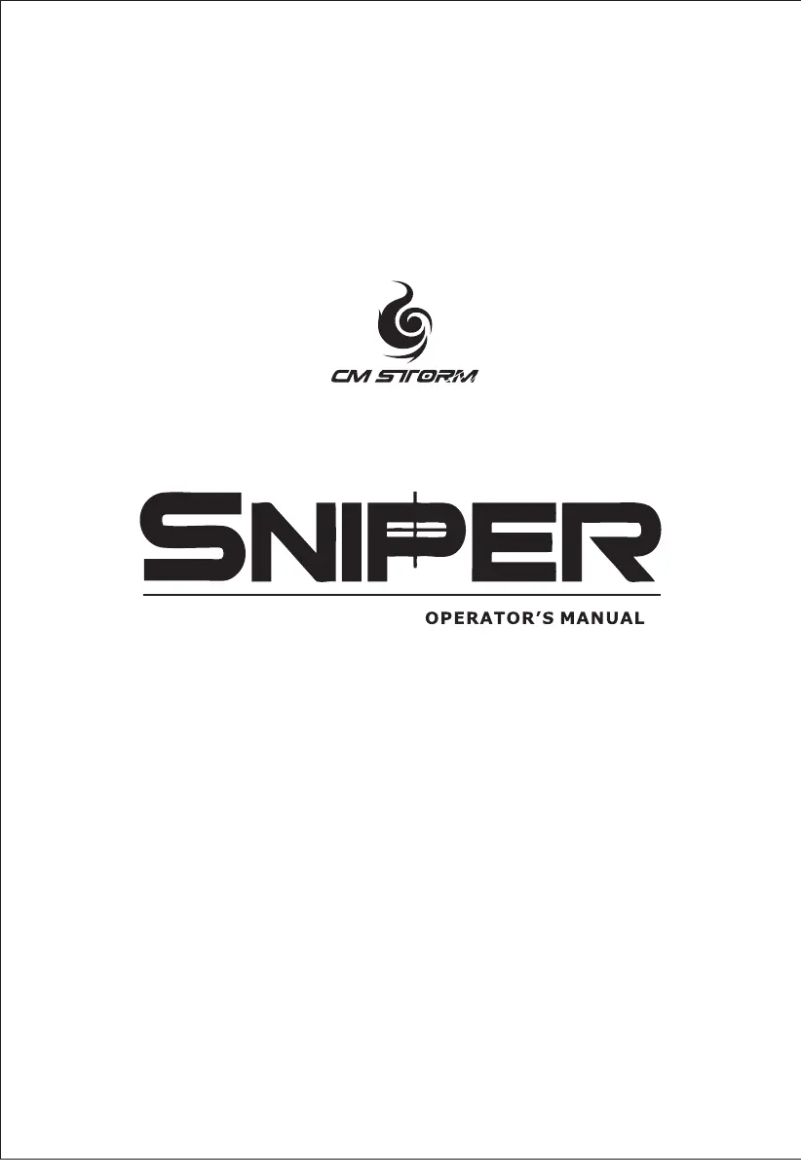 First page image of the manual for Sniper