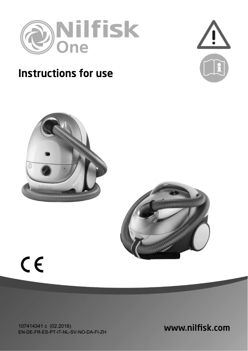 First page image of the manual for One