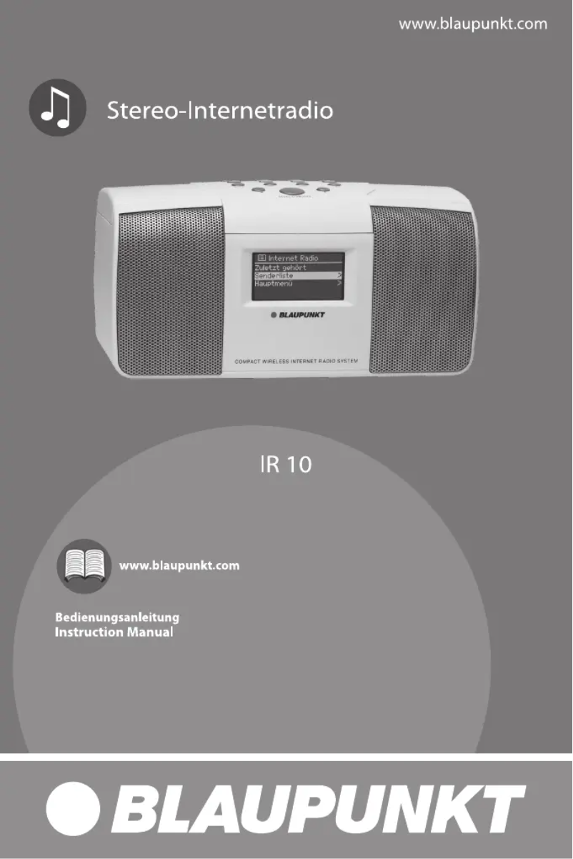 Image de la première page du manuel de l'appareil iR 10