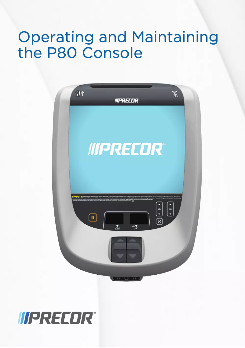 First page image of the manual for EFX 883