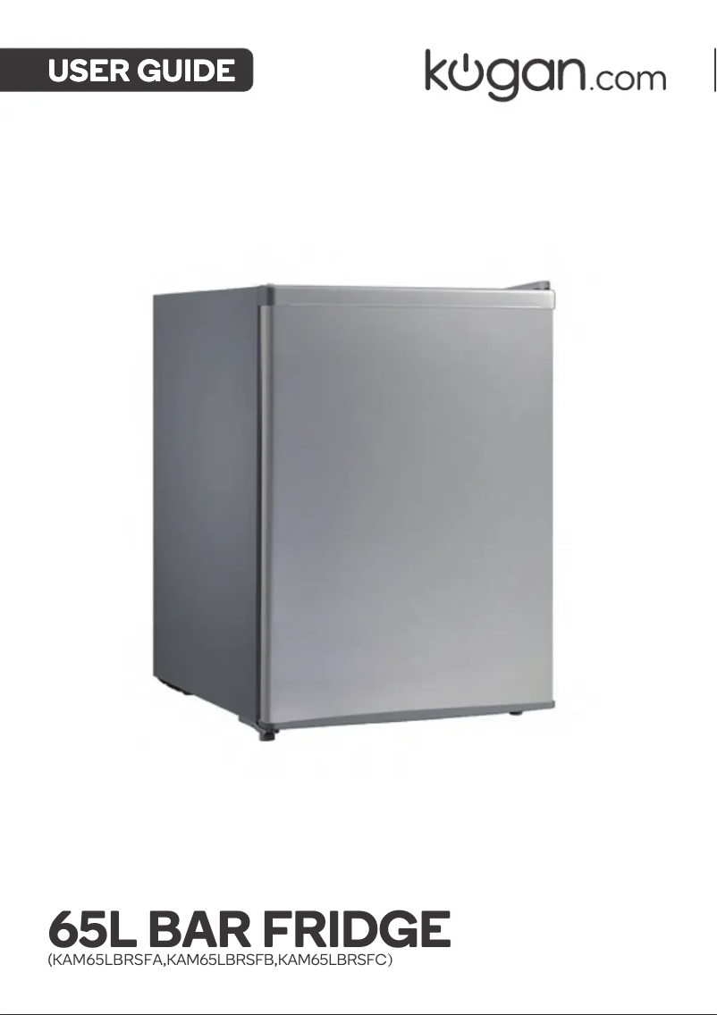 First page image of the manual for KAM65LBRSFC