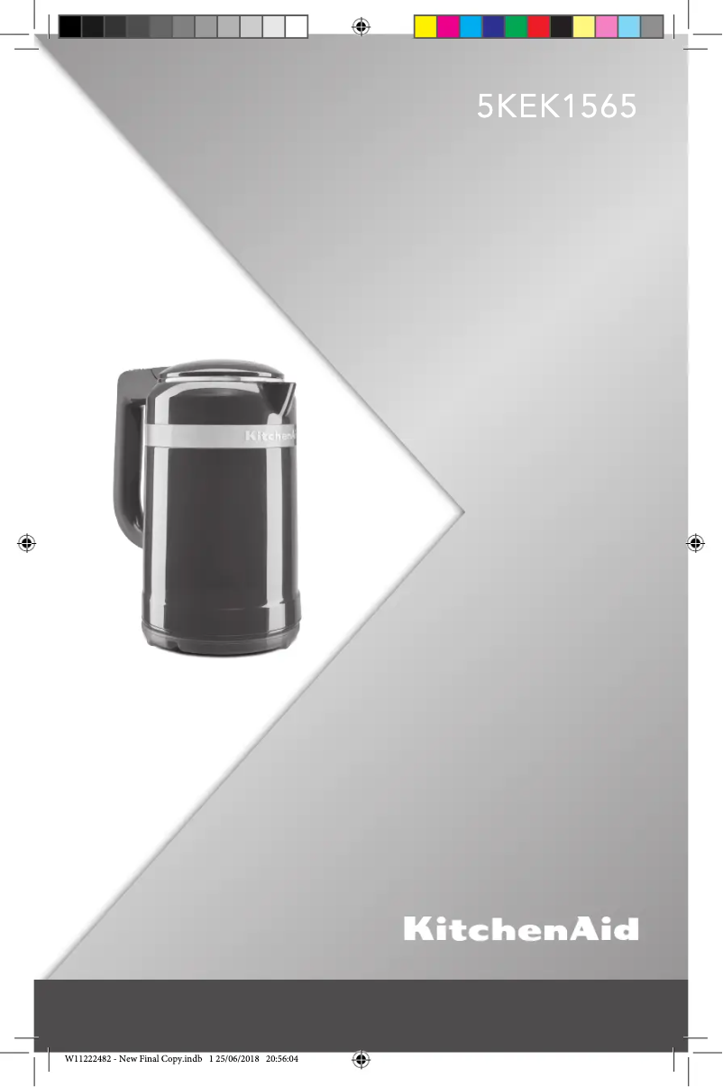 Page 1 of the manual User Manual KitchenAid KEK1565DG