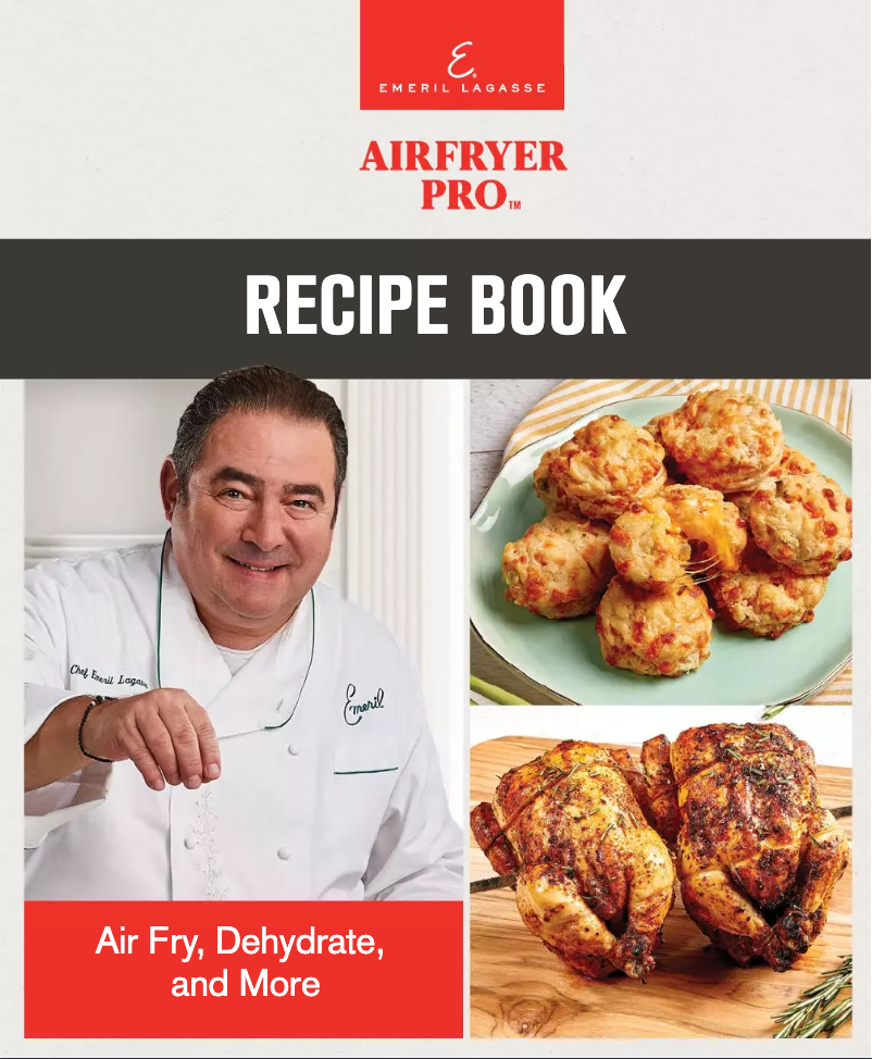 Page 1 of the manual Quick Start Guide Emeril Lagasse AirFryer Pro GLA-1003