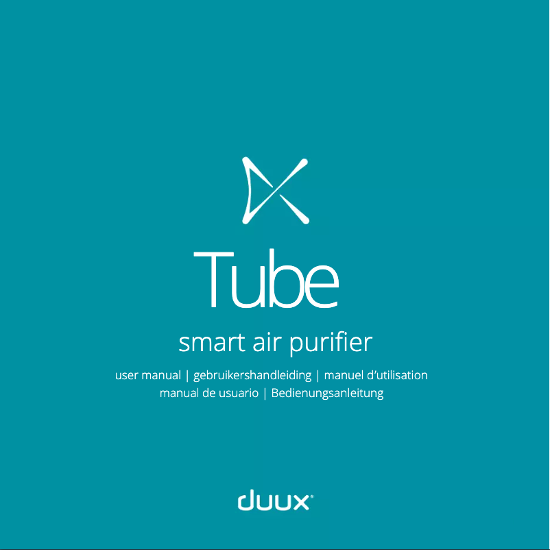 Page 1 of the manual User Manual Duux Tube DXPU03