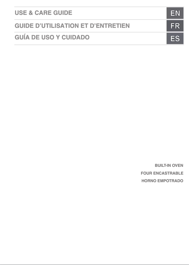 First page image of the manual for DOU330X1