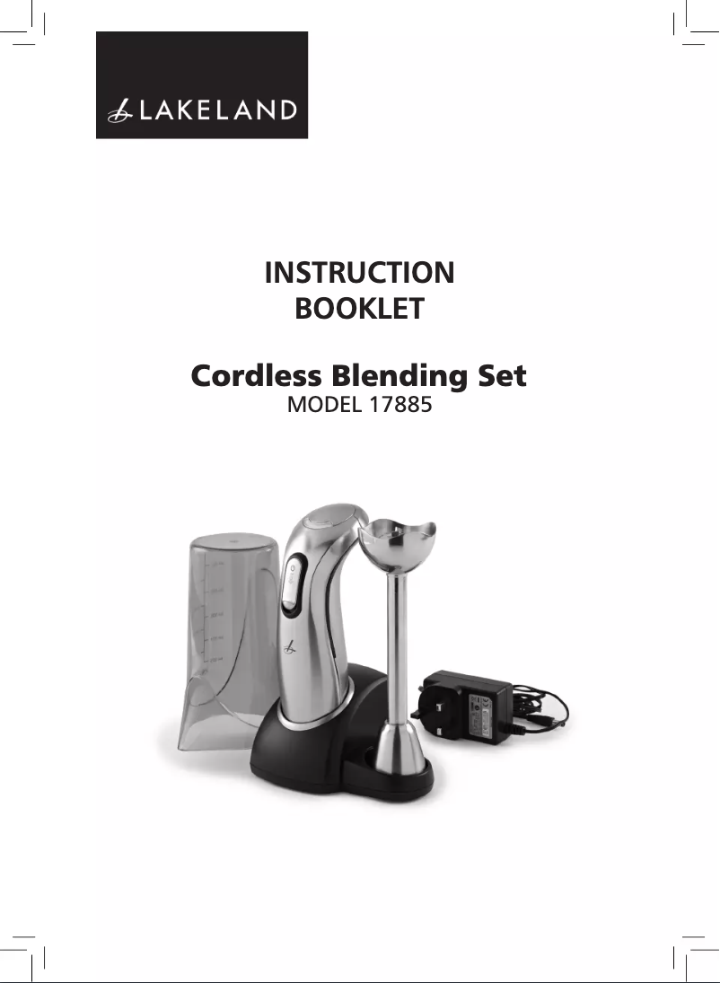 Image de la première page du manuel de l'appareil 17885