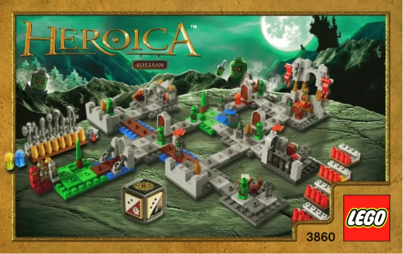 First page image of the manual for Heroica Castle Fortaan