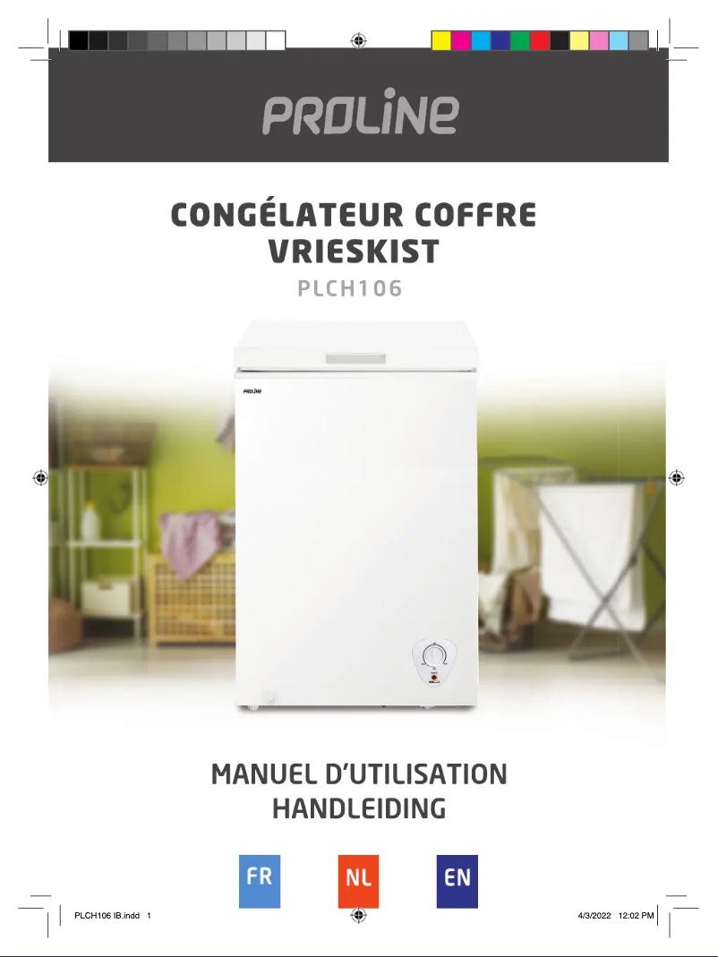 First page image of the manual for PLCH106