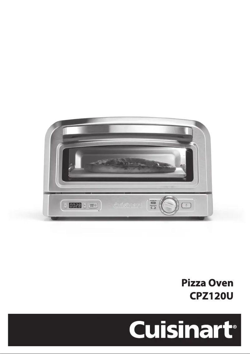 Page 1 of the manual User Manual Cuisinart CPZ120U