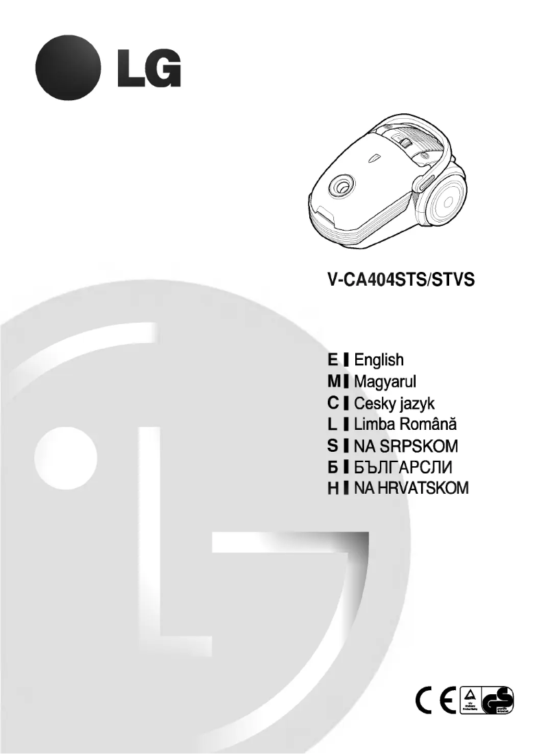 Page 1 of the manual User Manual LG V-CA404STV