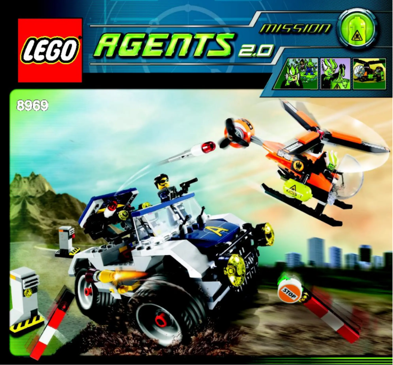 Page 1 of the manual User Manual Lego 4-Wheeling Pursuit