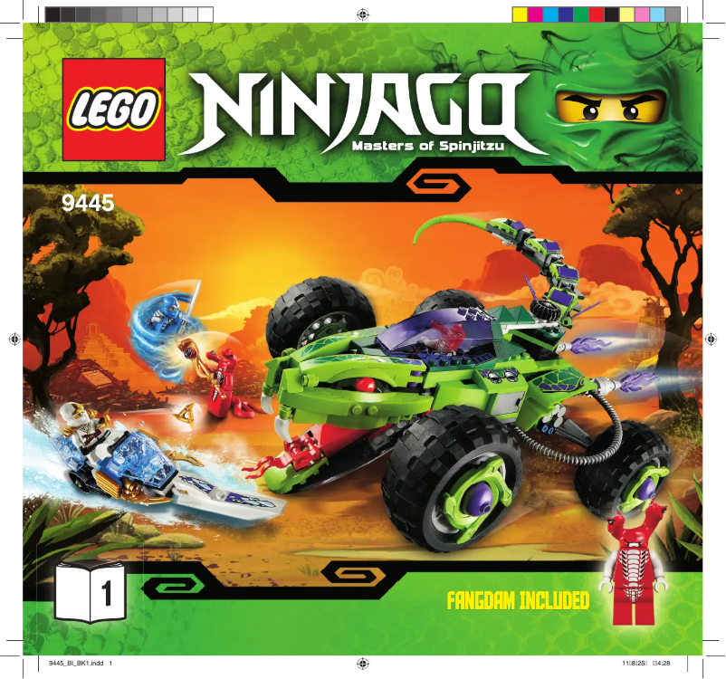 Page 1 of the manual User Manual Lego Fangpyre Truck Ambush