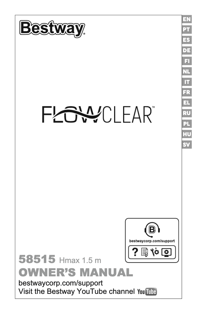 Page 1 of the manual User Manual Bestway Power Steel 56671