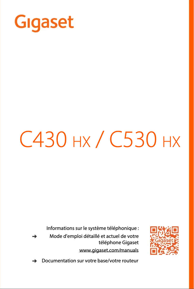 First page image of the manual for C430HX