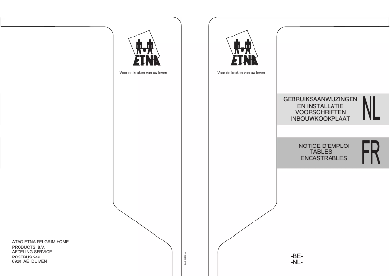 Page 1 of the manual User Manual Etna A008