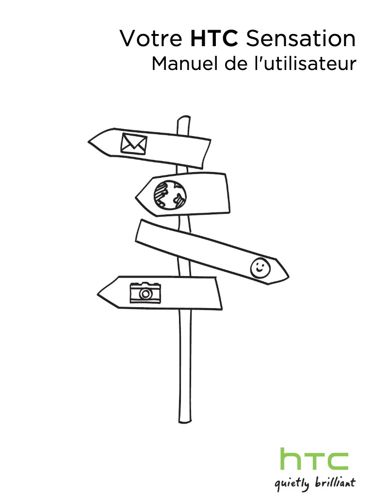 Image de la première page du manuel de l'appareil Sensation