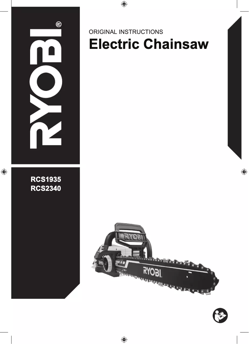 Page 1 of the manual User Manual RYOBI RCS1935
