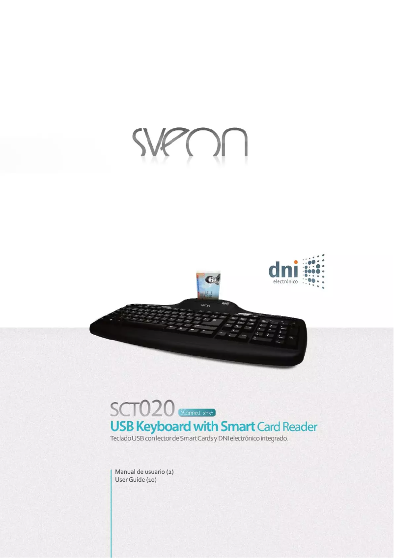 Page 1 of the manual User Manual Sveon SCT020