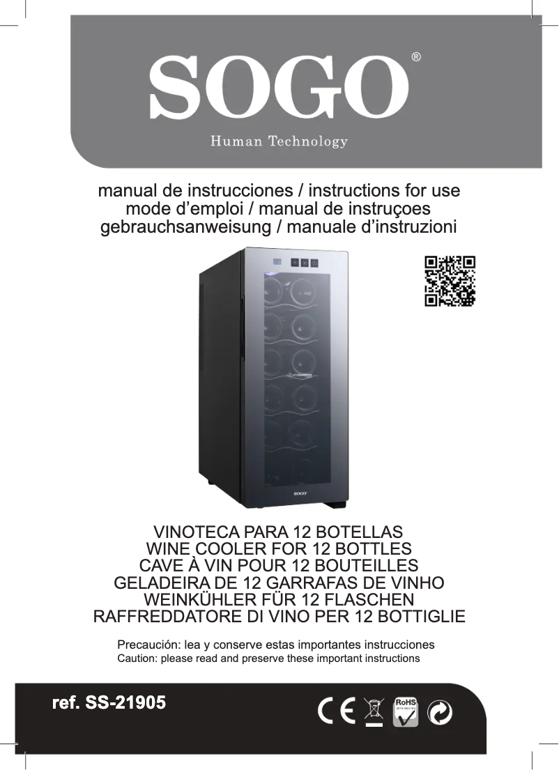 Page 1 of the manual User Manual Sogo NEV-SS-21905