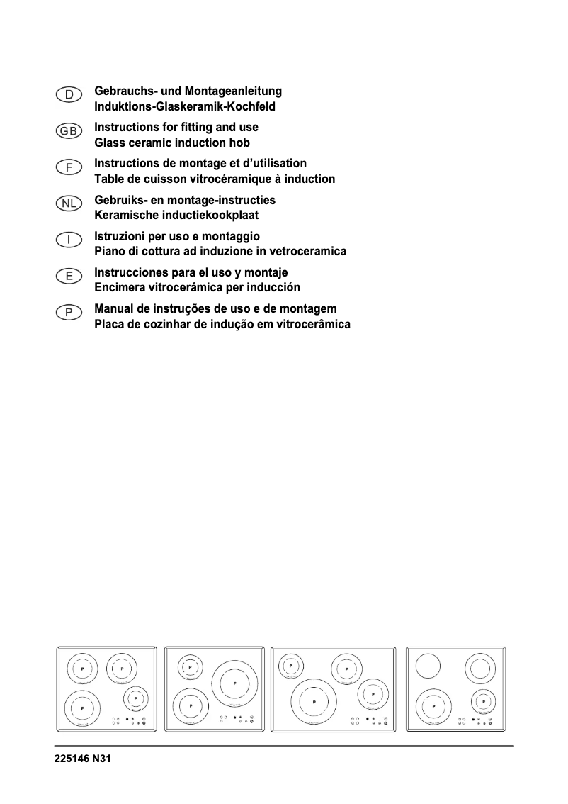 Page 1 of the manual User Manual Smeg SE2842ID2