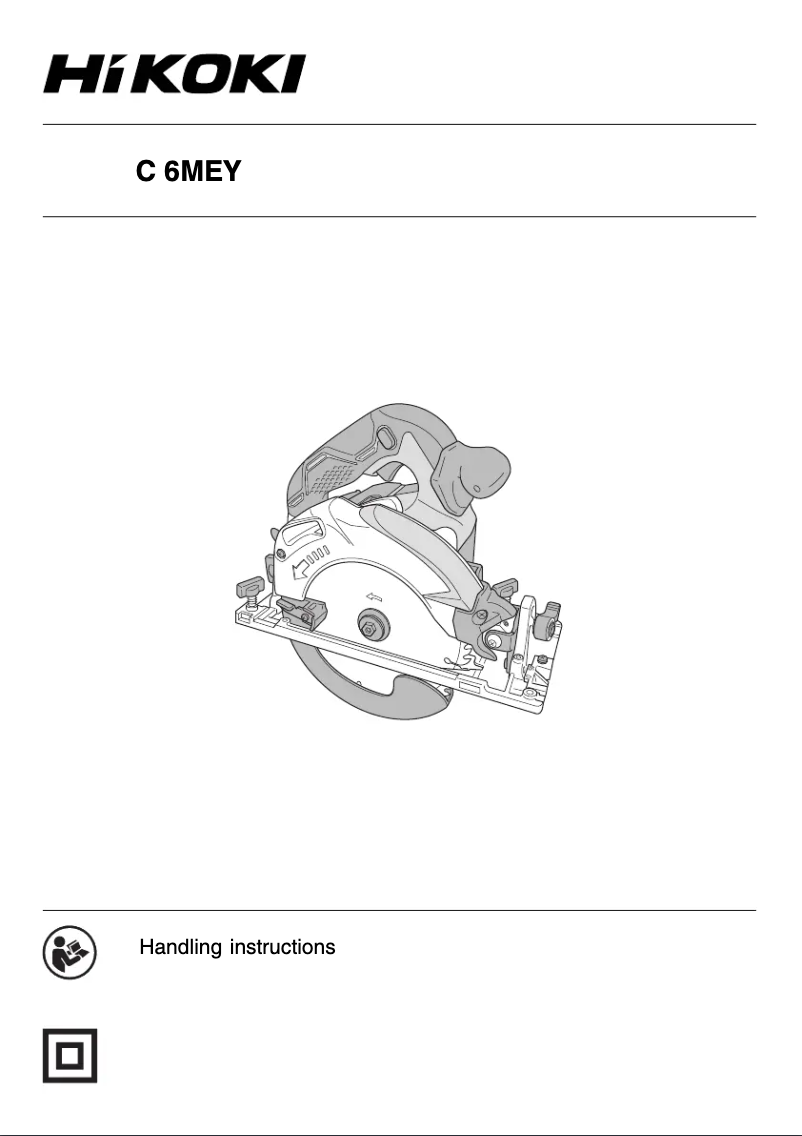First page image of the manual for C 6MEY