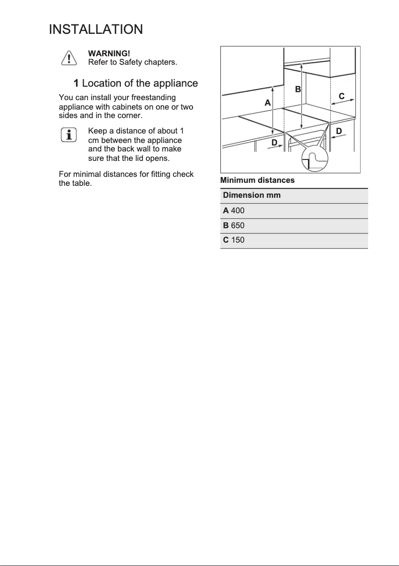 First page image of the manual for EKG61107OX