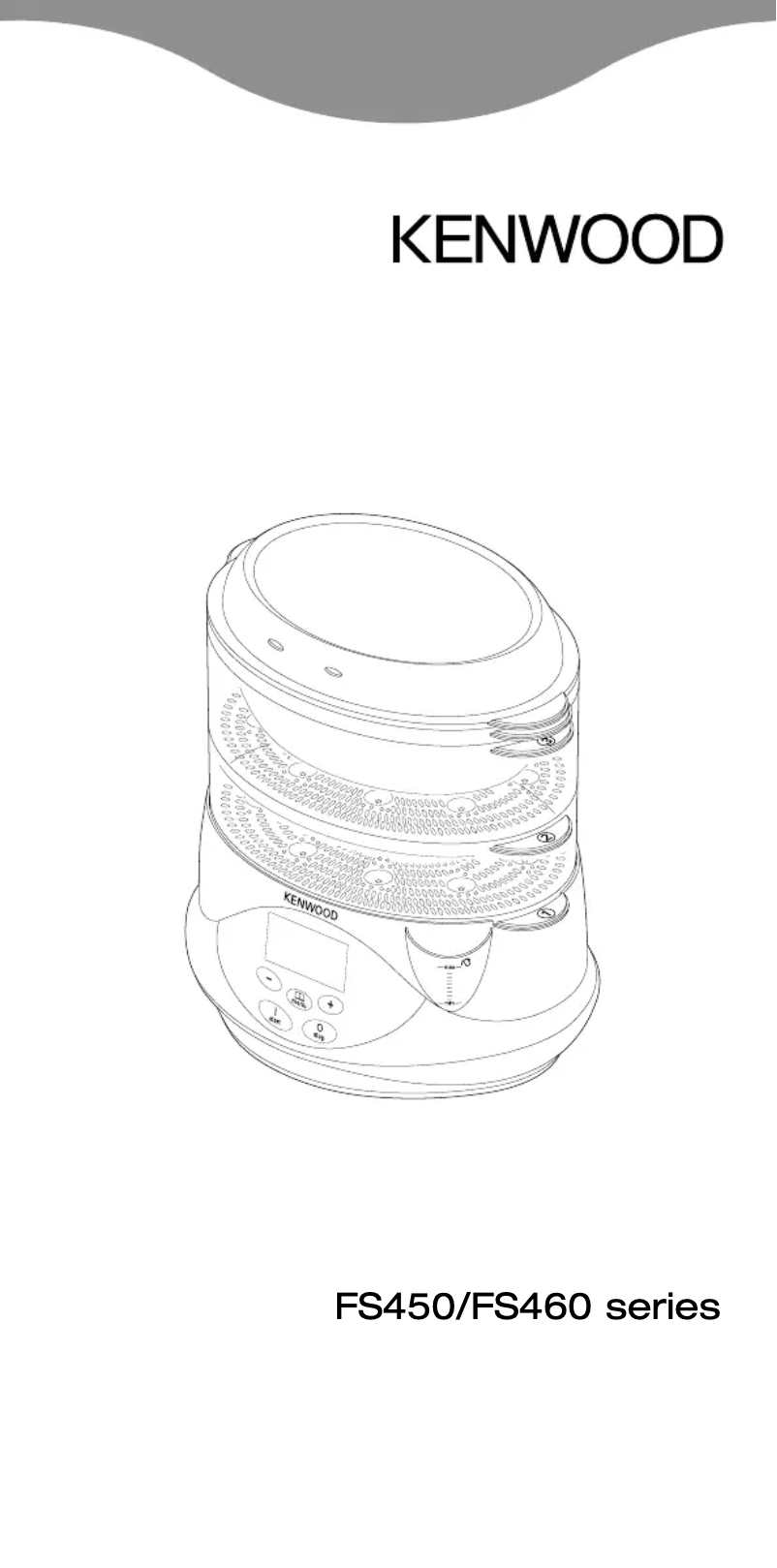 Page 1 of the manual User Manual Kenwood FS450