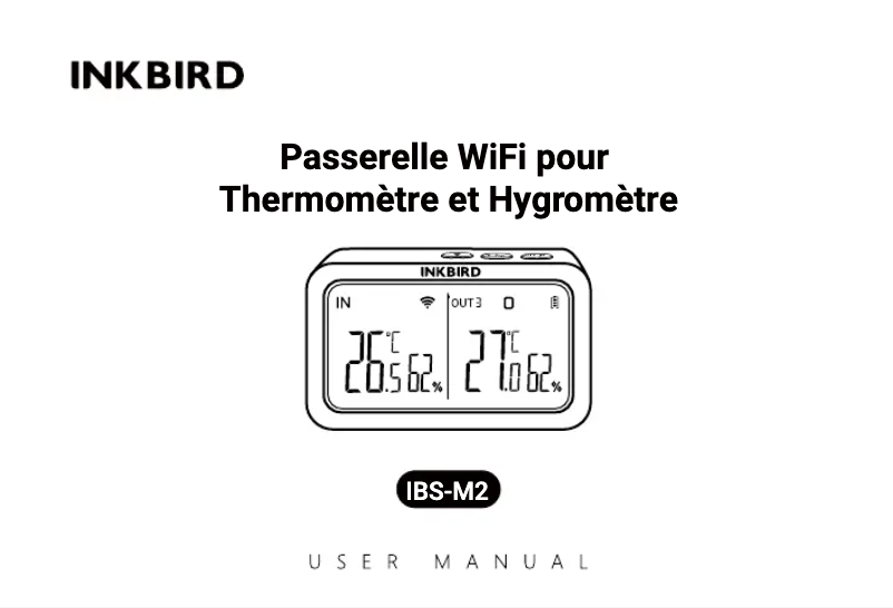 Page 1 of the manual User Manual Inkbird IBS-M2