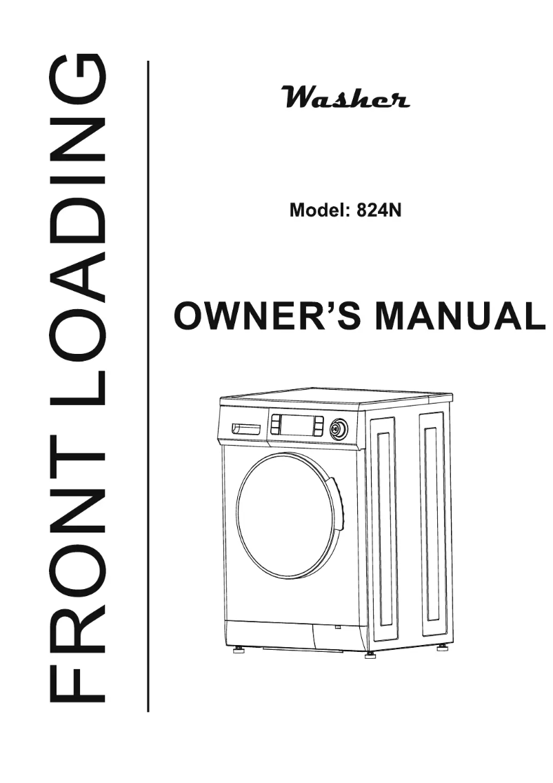 First page image of the manual for EW824NED850