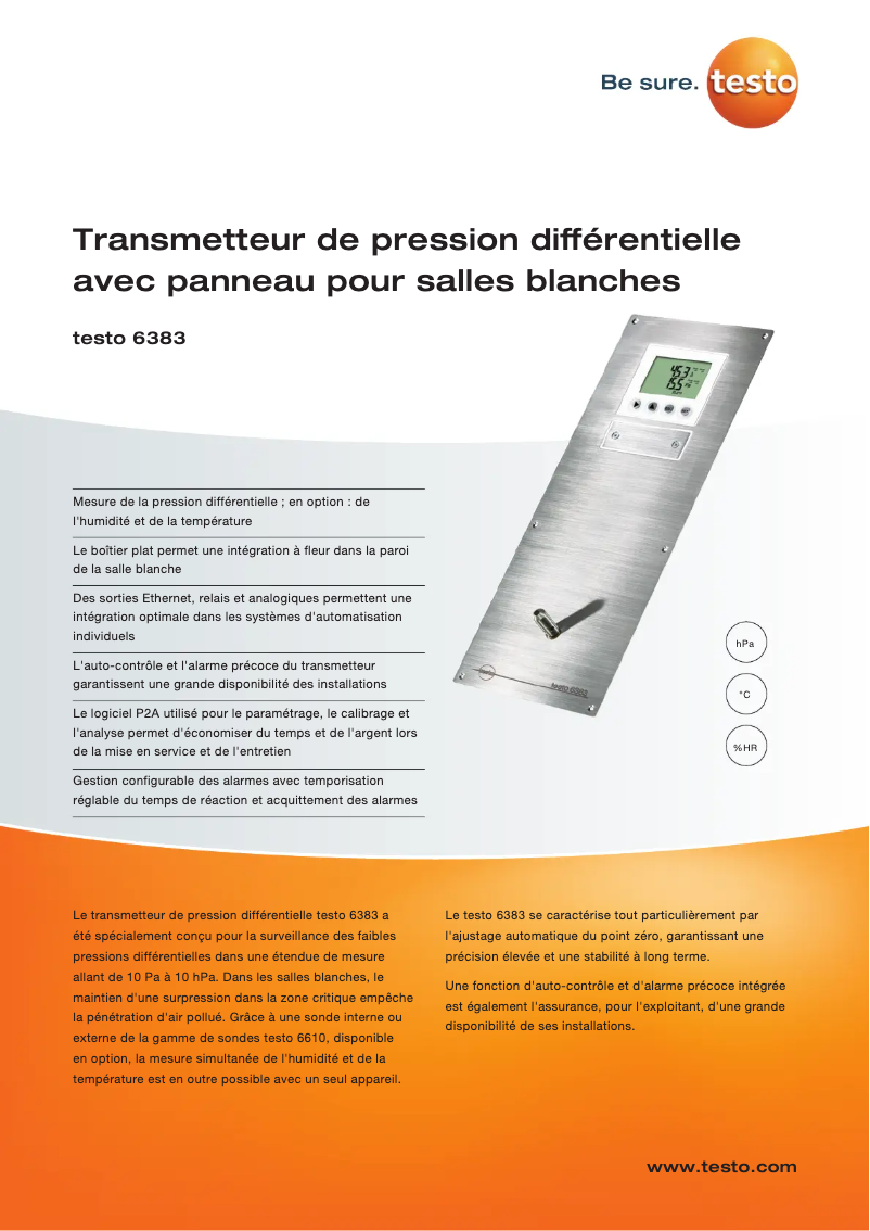 First page image of the manual for 6383